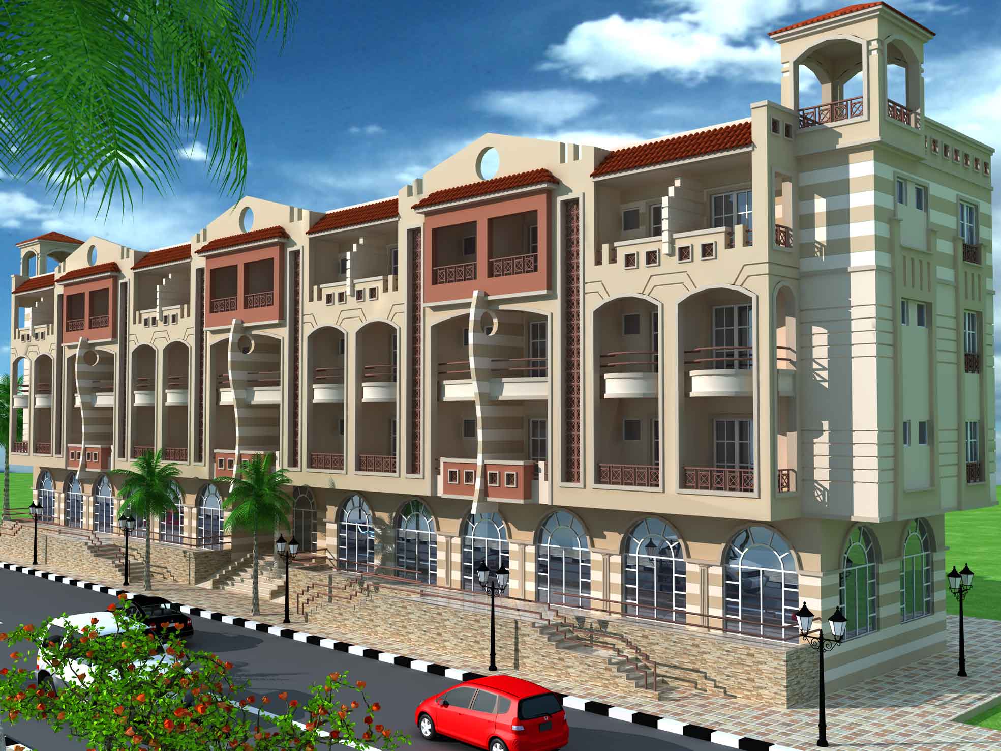 كمبوند الفردوس في 6 أكتوبر