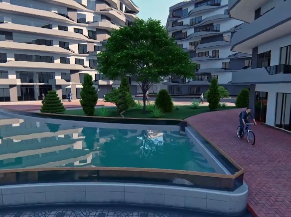 شقة ارضى للبيع بكمبوند روزس