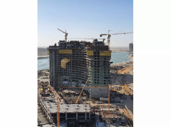 شقة تري البحر بابراج العلمين