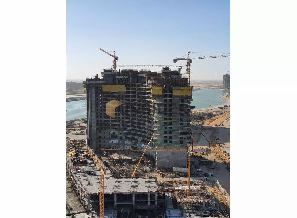 شقة تري البحر بابراج العلمين