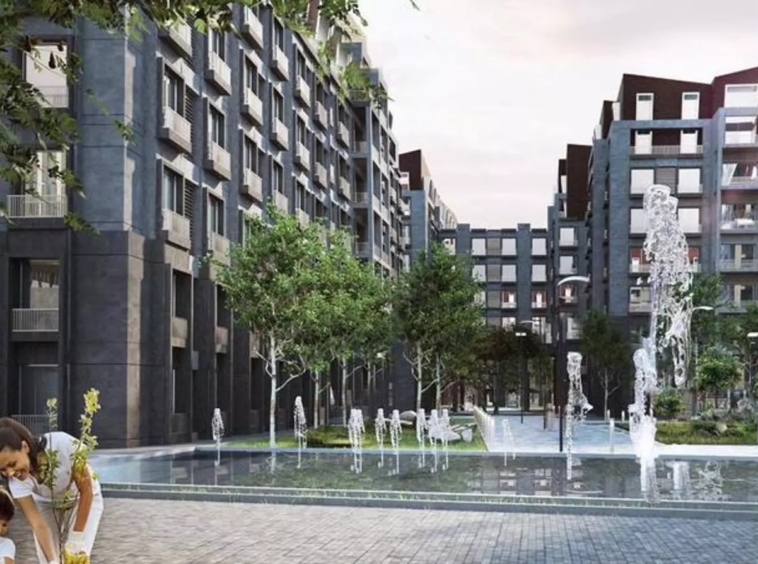 شقة + حديقة بالعاصمة الادارية بمدة 9 سنوات