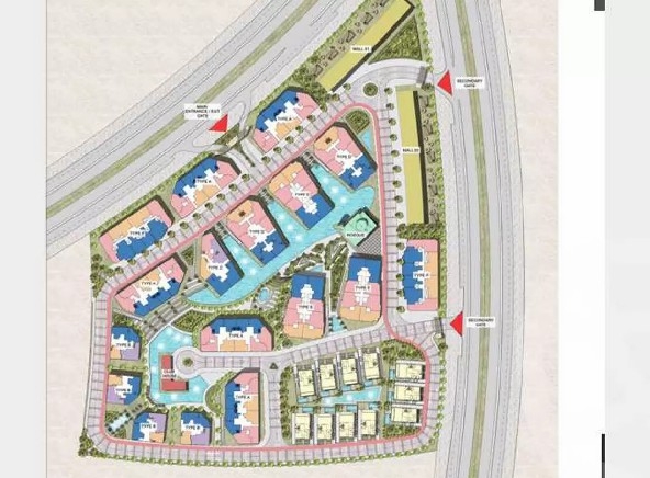 شقة نصف تشطيب بالتقسيط