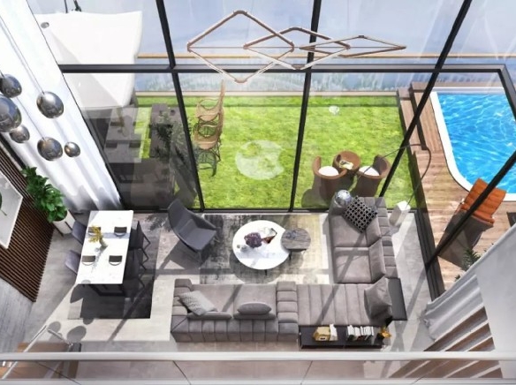 امتلك شقه متشطبه بالمطبخ