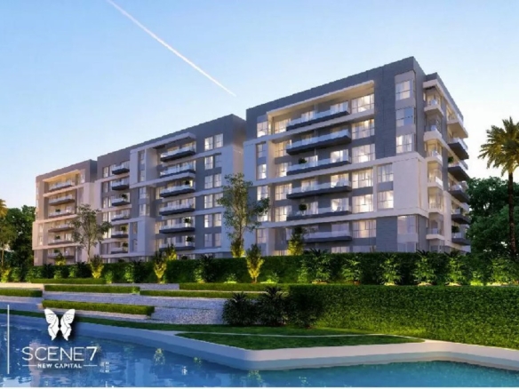 شقة 124م للبيع كمبوند سين