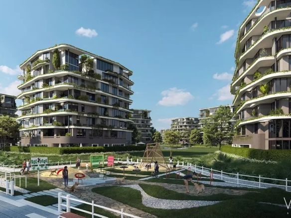 شقه 3غرف بحديقه مقدم 129 الف