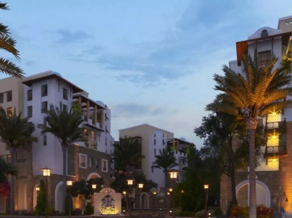 شقة كاملة التشطيب بخشب