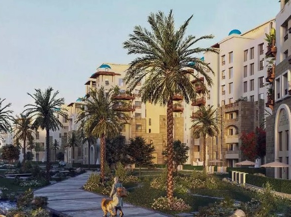 شقة130م بقلب العاصمة الادارية